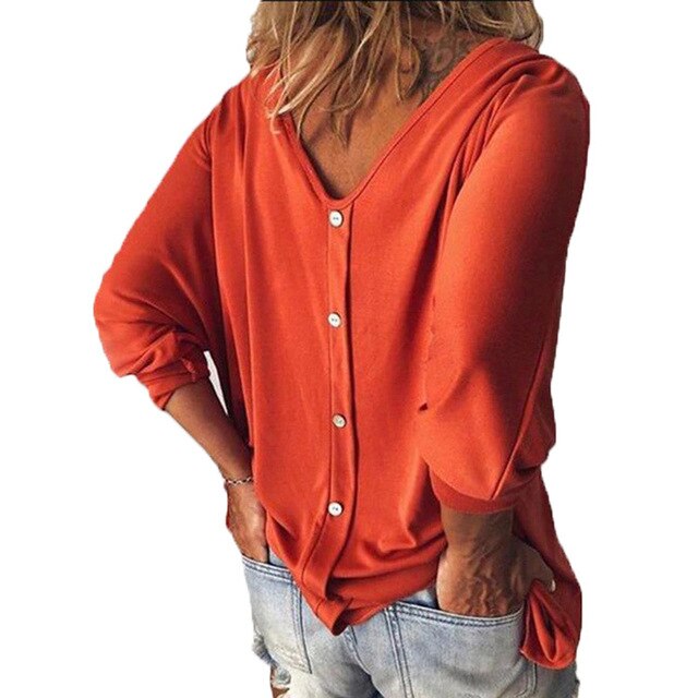 Vossermode | Plus size vrouwen los baggy t-shirt