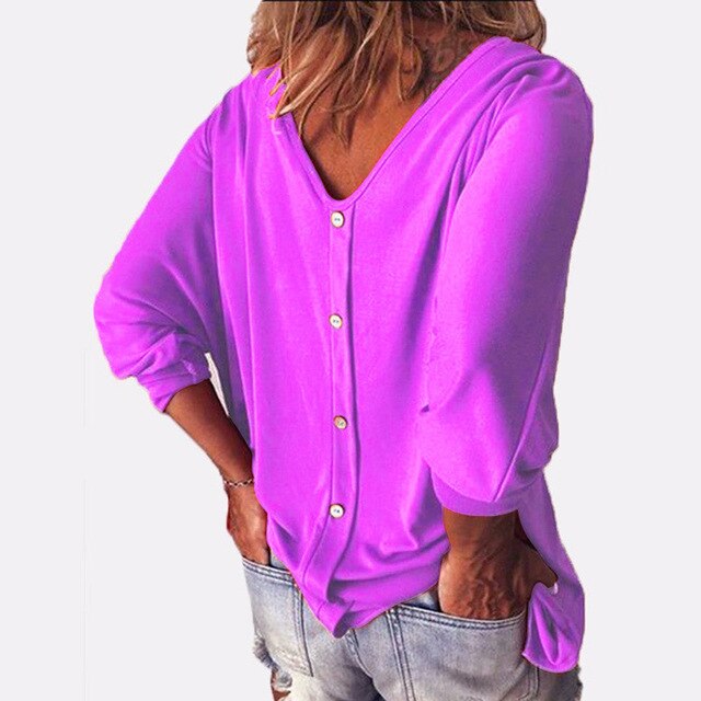 Vossermode | Plus size vrouwen los baggy t-shirt