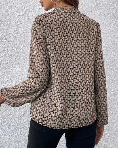 Vosser | Elegante blouse met patronen