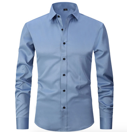 Vosser Stretch Shirt | Comfortabel overhemd voor heren met super stretch