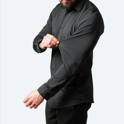 Vosser Stretch Shirt | Comfortabel overhemd voor heren met super stretch