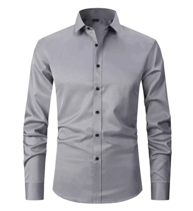 Vosser Stretch Shirt | Comfortabel overhemd voor heren met super stretch