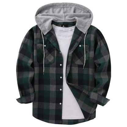 Vosser | Hooded Flannel Vest