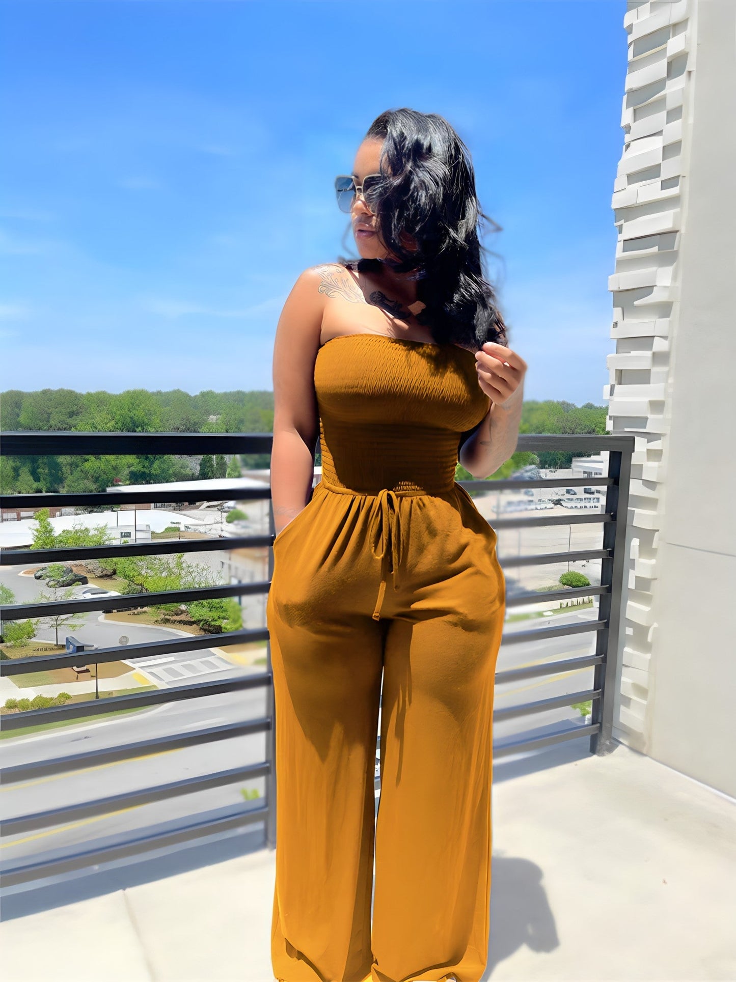 Vosser | Off-Shoulder Jumpsuit