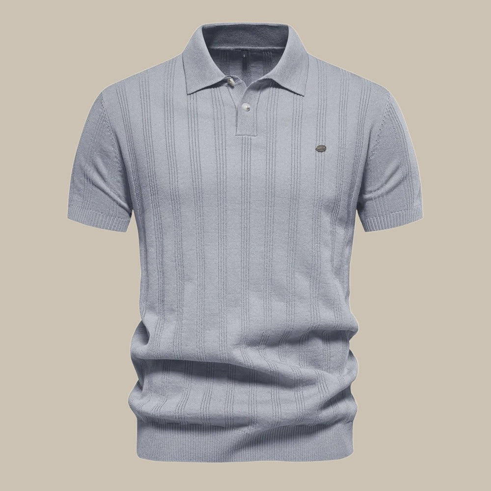 Vossermode | Stijlvolle polo met korte mouw