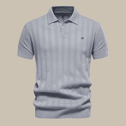 Vossermode | Stijlvolle polo met korte mouw